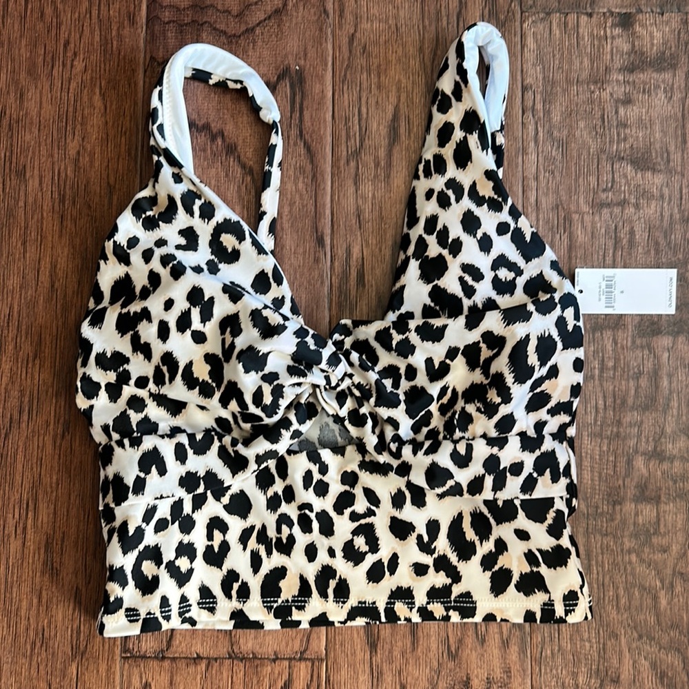 NWT old navy cheetah swim top
